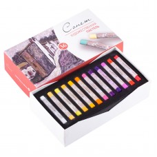 Nevskaya Palitra Sonnet Artists' Soft Pastel Set / 36 Colors